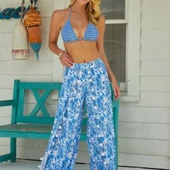 CabanaLife Cabana Life Tassel Plazo Pants