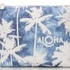 Aloha Small Indigo Coco Palms Pouch Women's 1 Aloha Small Indigo Coco Palms Pouch Women's