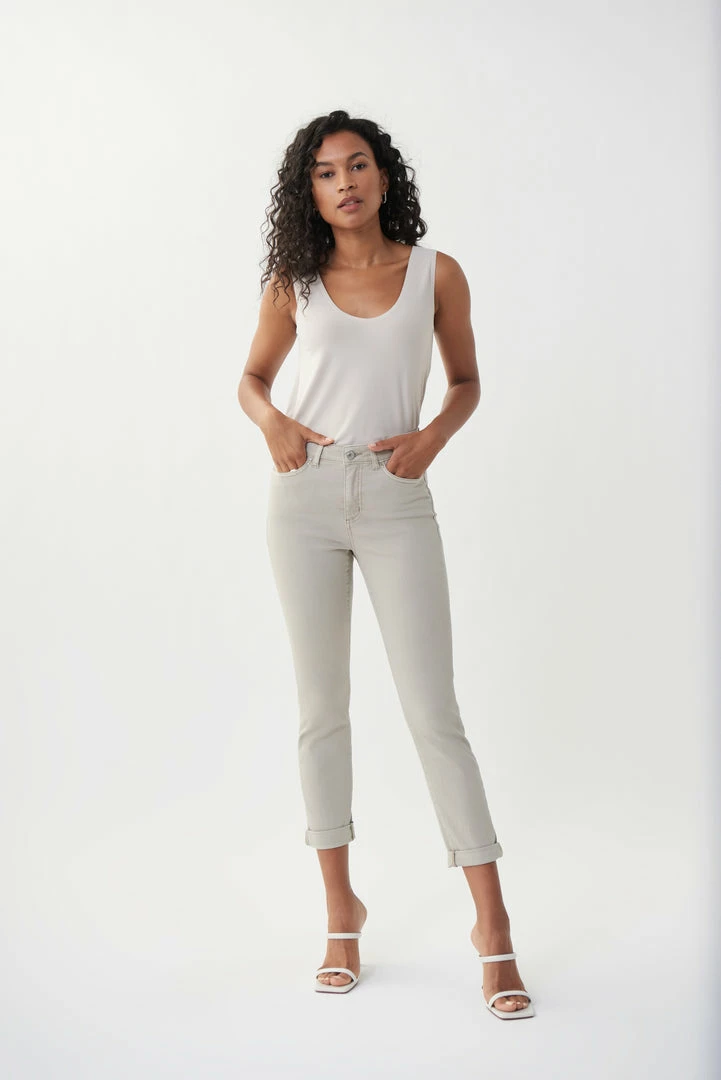 Women's Joseph Ribkoff Rolled Hem Style Pant 9 Women's Joseph Ribkoff Rolled Hem Style Pant