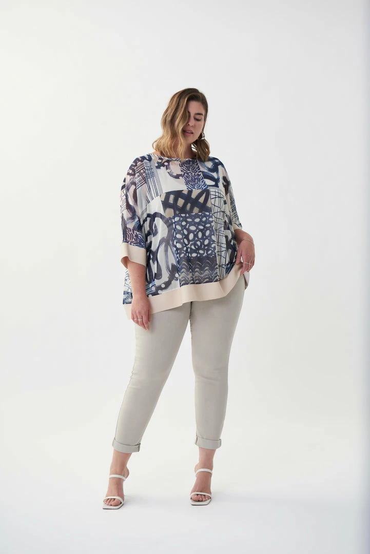 Women's Joseph Ribkoff Rolled Hem Style Pant 8 Women's Joseph Ribkoff Rolled Hem Style Pant