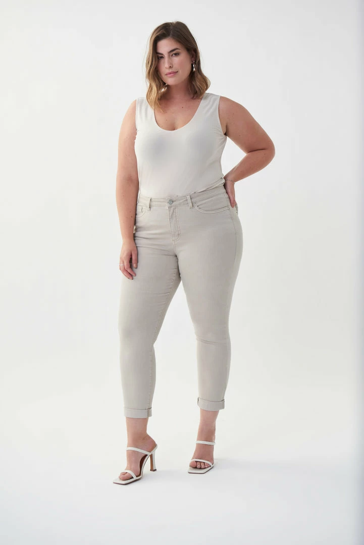 Women's Joseph Ribkoff Rolled Hem Style Pant 10 Women's Joseph Ribkoff Rolled Hem Style Pant