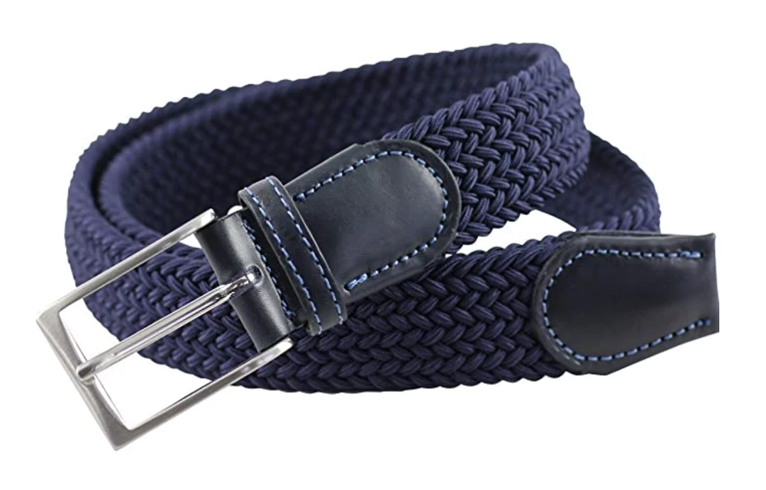 LINDENMANN Men's Stretch Leather Belt 7 LINDENMANN Men's Stretch Leather Belt