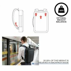 Luggage And Bags XD Design Bobby Bizz Anti-Theft Backpack & Briefcase