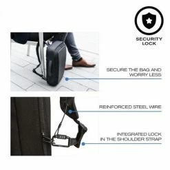 Luggage And Bags XD Design Bobby Bizz Anti-Theft Backpack & Briefcase
