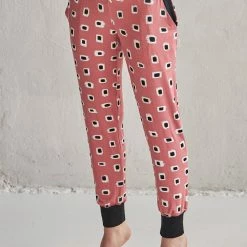 This Is J - Henley Harem Pajama Set Women's