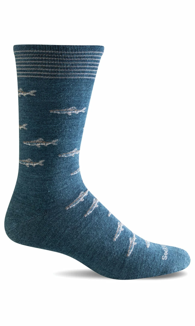 Sockwell Men's Shadow Mountain Crew | Moderate Graduated Compression Socks 4 Sockwell Men's Shadow Mountain Crew | Moderate Graduated Compression Socks