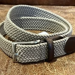 LINDENMANN Men's Stretch Leather Belt