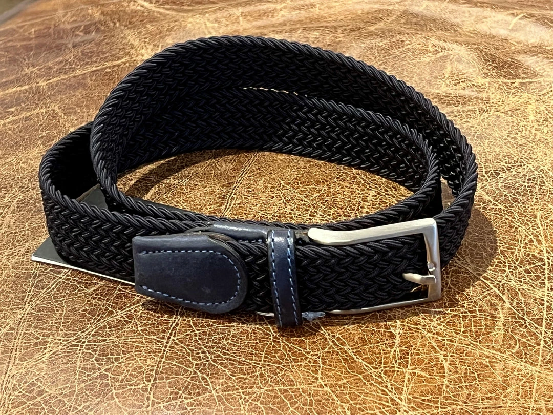 LINDENMANN Men's Stretch Leather Belt 6 LINDENMANN Men's Stretch Leather Belt