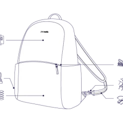 Pacsafe Stylesafe Anti-Theft Backpack