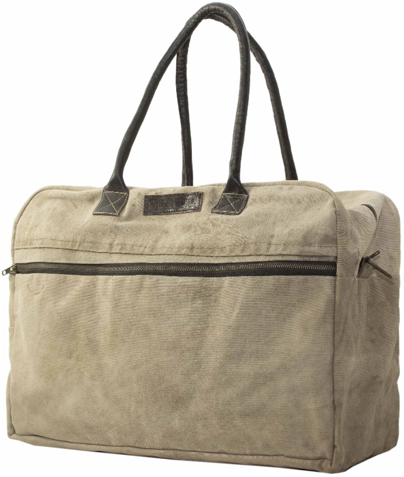 Vintage Addiction "It's On My List" Military Tent Travel Bag 4 Vintage Addiction "It's On My List" Military Tent Travel Bag