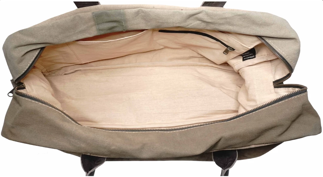 Vintage Addiction "It's On My List" Military Tent Travel Bag 5 Vintage Addiction "It's On My List" Military Tent Travel Bag