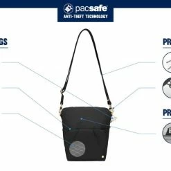 Pacsafe Citysafe CX Anti-Theft Convertible Crossbody Womens Bags
