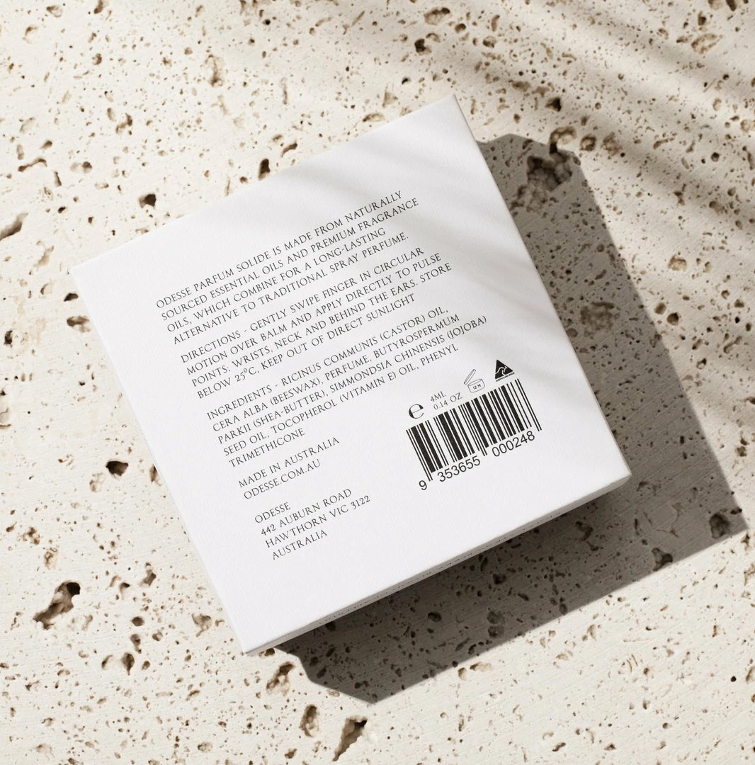 Travel Essentials Odesse Winter Field Parfum Solide 7 Travel Essentials Odesse Winter Field Parfum Solide