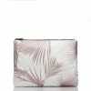 Aloha Mid Day Palms Pouch In Rose/Gold