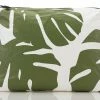 Aloha Mid Monstera Pouch In Seaweed