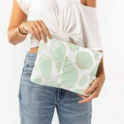 Aloha Mid Sea Treasure Pouch In Mint Women's