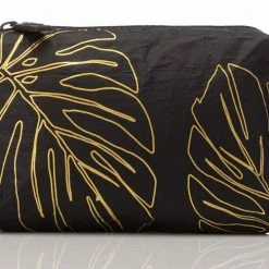 Womens Bags Aloha Mini Lānai Pouch In Gold On Black