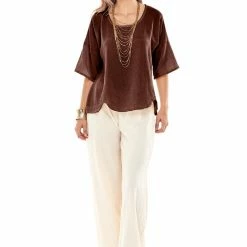 Oh My Gauze! Scallop Blouse