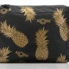 Women's Aloha Small Black Pineapple Fields Pouch