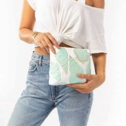 Aloha Small Sea Treasure Pouch In Mint