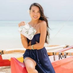 Aloha Small Tiare Ti Pouch In Blush 7 Aloha Small Tiare Ti Pouch In Blush