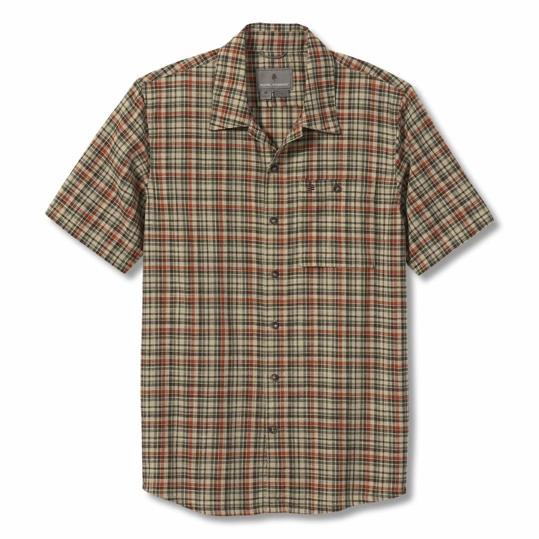 Royal Robbins Men's Redwood Plaid S/S 6 Royal Robbins Men's Redwood Plaid S/S