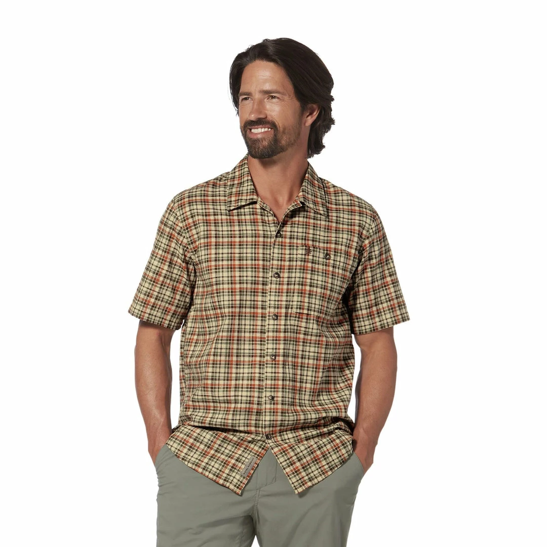 Royal Robbins Men's Redwood Plaid S/S 3 Royal Robbins Men's Redwood Plaid S/S